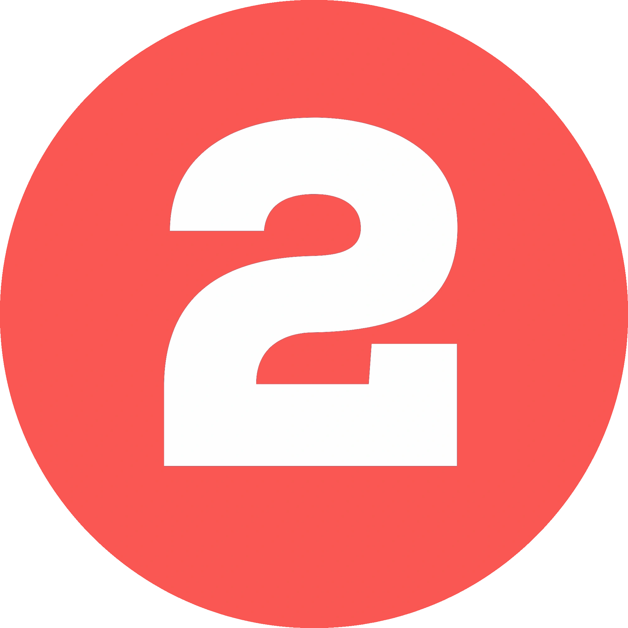 Number 2 Icon